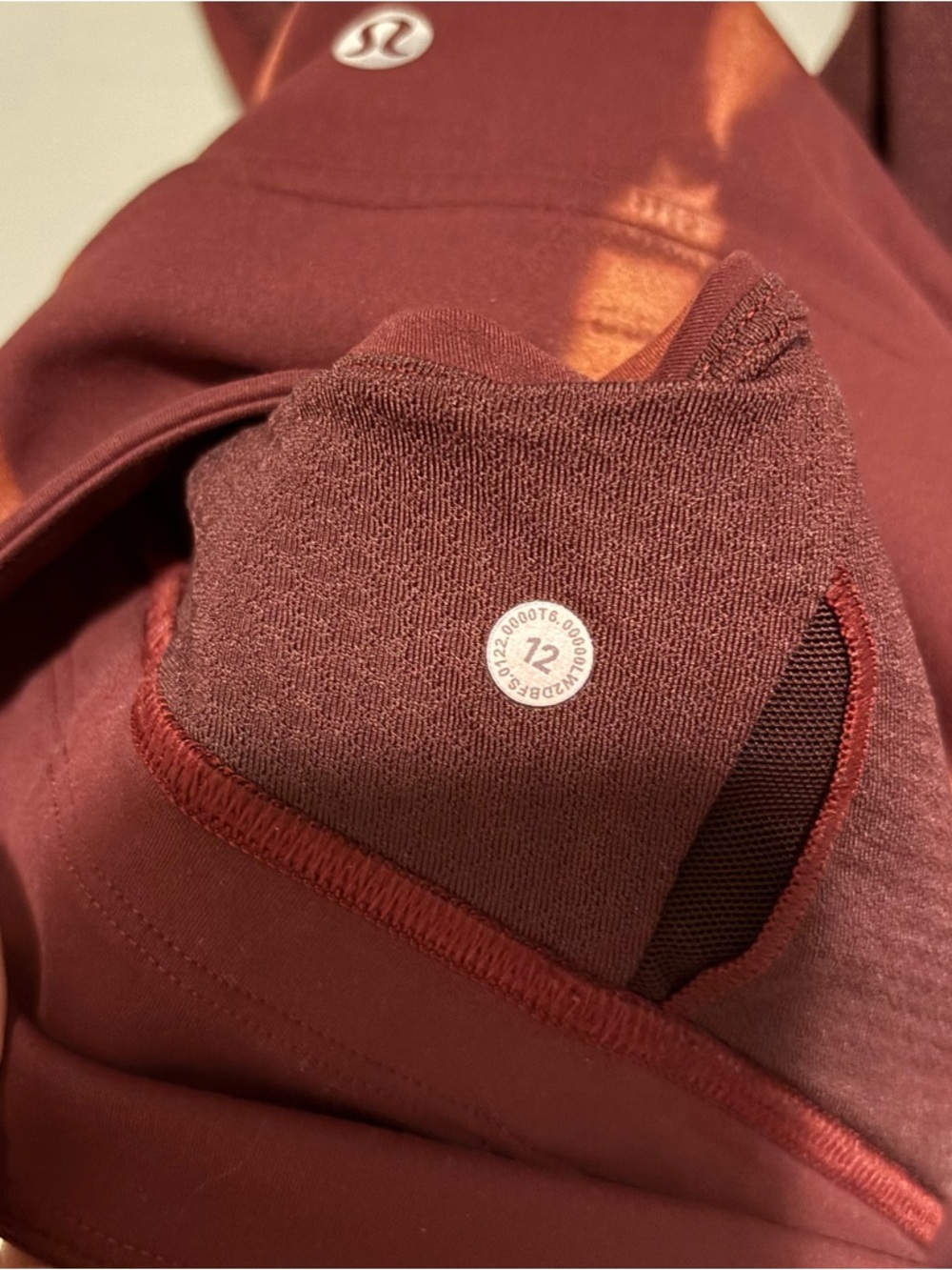 Lululemon Wunder Train Longline Bra Fade *Medium Support, C/D Cup Size 12 - Picture 8 of 8
